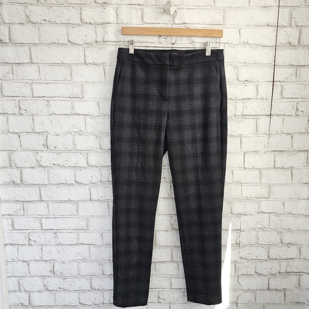 ☆ ADRIENNE VITTADINI Plaid Trousers